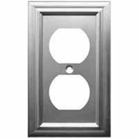 AMERICAN TACK CO Duplex Plate- Satin Nickel 153999